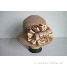 Cappelli da chiesa in tessuto di lana da donna - YJ74